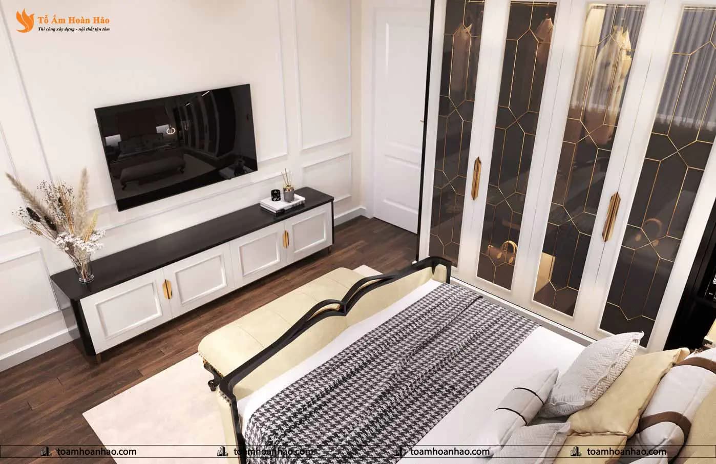 Phối cảnh 16 – Mẫu thiết kế biệt thự đẹp 2 tầng tại Long An.