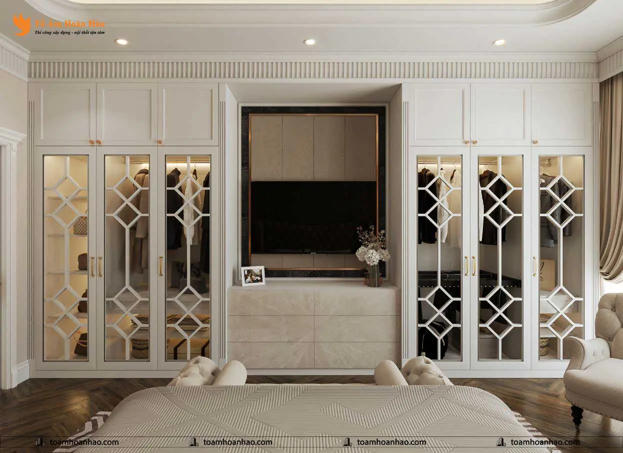Phối cảnh 19 – Mẫu thiết kế biệt thự đẹp 2 tầng tại Long An.