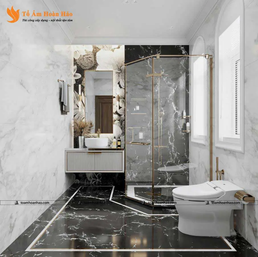 Phối cảnh 22 – Mẫu thiết kế biệt thự đẹp 2 tầng tại Long An.