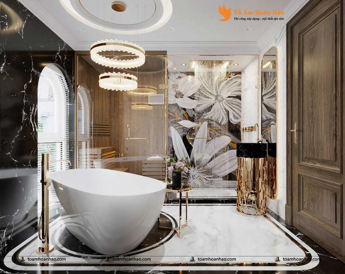 Phối cảnh 28 – Mẫu thiết kế biệt thự đẹp 2 tầng tại Long An.