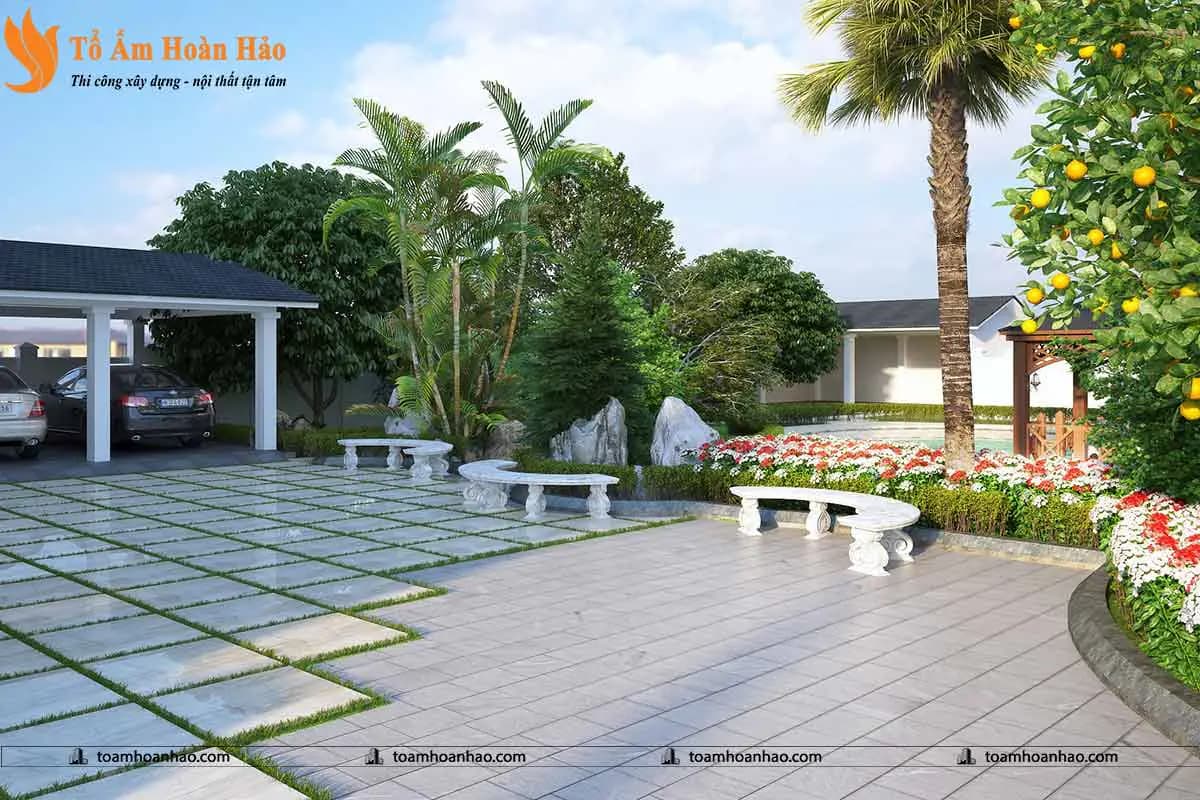 Phối cảnh 04 – MẪU THIẾT KẾ BIỆT THỰ HIỆN ĐẠI ĐẸP NÂNG TẦM GIÁ TRỊ CUỘC SỐNG