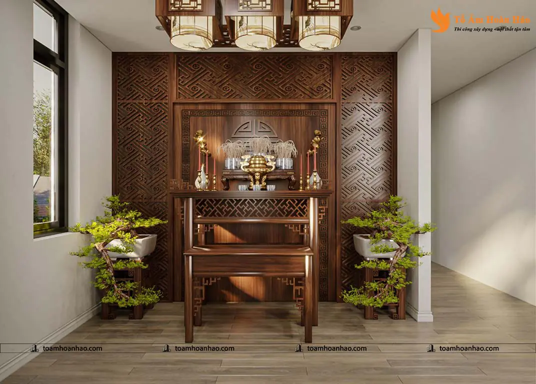 Phối cảnh 21 – THIẾT KẾ BIỆT THỰ ĐẸP VỚI NHÀ MÁI THÁI 2 TẦNG – ĐÀ NẴNG, 12mX15m THỂ HIỆN SỰ ĐẲNG CẤP CỦA GIA CHỦ