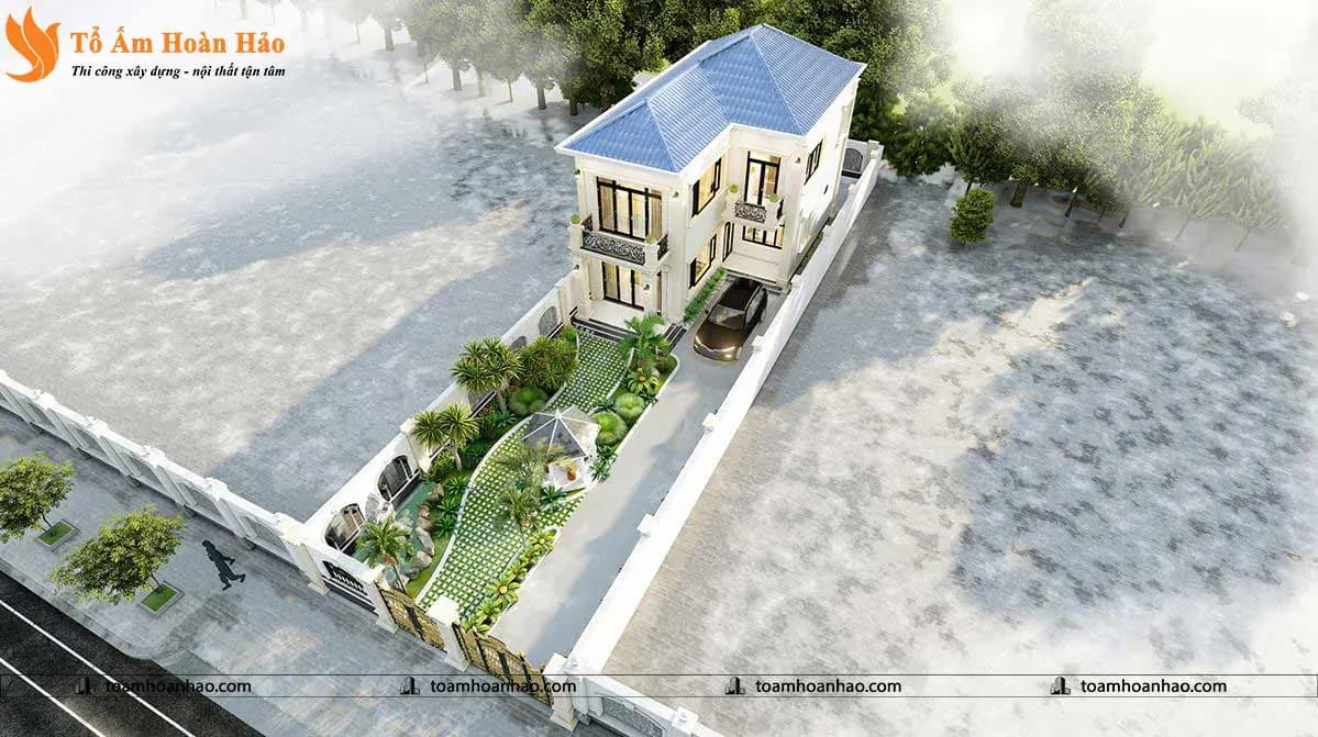 Phối cảnh 06 – THIẾT KẾ THI CÔNG BIỆT THỰ NHÀ VƯỜN – TP. HỒ CHÍ MINH VỚI TỔNG DIỆN TÍCH 300M2