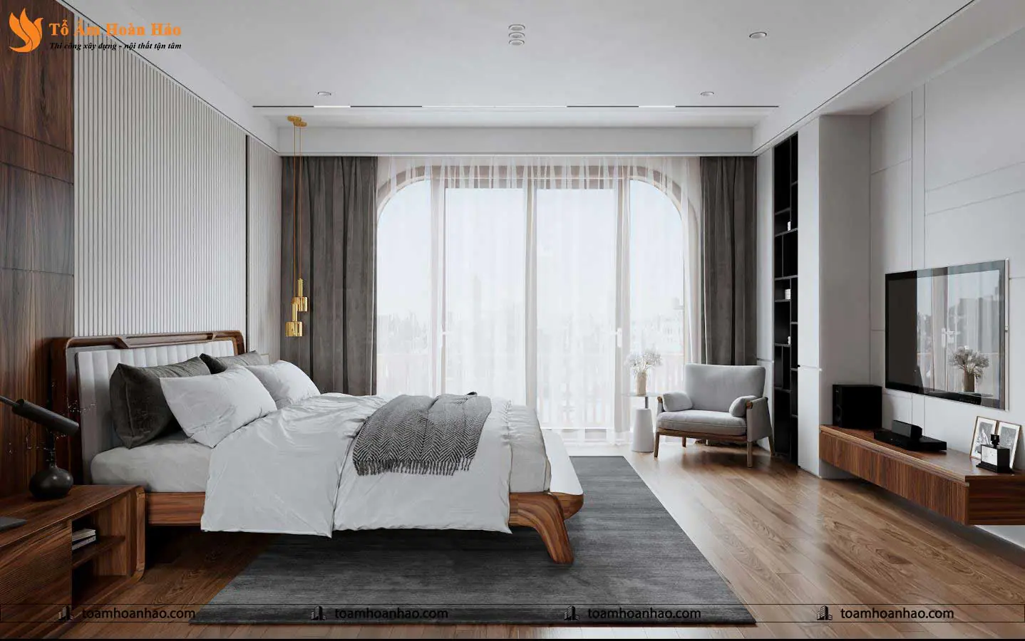 Phối cảnh 23 – THIẾT KẾ THI CÔNG BIỆT THỰ NHÀ VƯỜN – TP. HỒ CHÍ MINH VỚI TỔNG DIỆN TÍCH 300M2