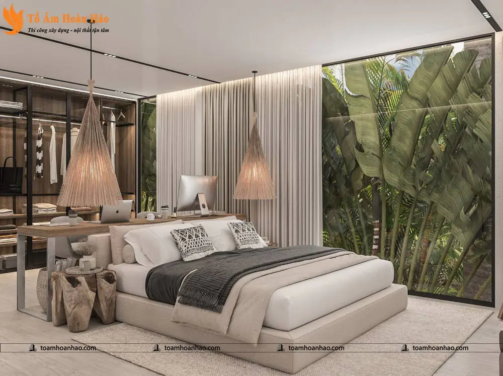 Phối cảnh 22 – THIẾT KẾ BIỆT THỰ VILLA SIÊU SANG – HÀ NỘI VỚI TỔNG DIỆN TÍCH 360m2