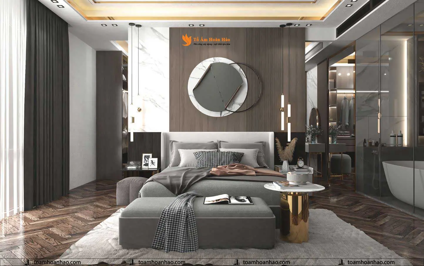 Phối cảnh 18 – THIẾT KẾ NHÀ PHỐ, BIỆT THỰ – THÀNH PHỐ HỒ CHÍ MINH 12Mx27.5M, HIỆN ĐẠI 3 TẦNG ĐẸP
