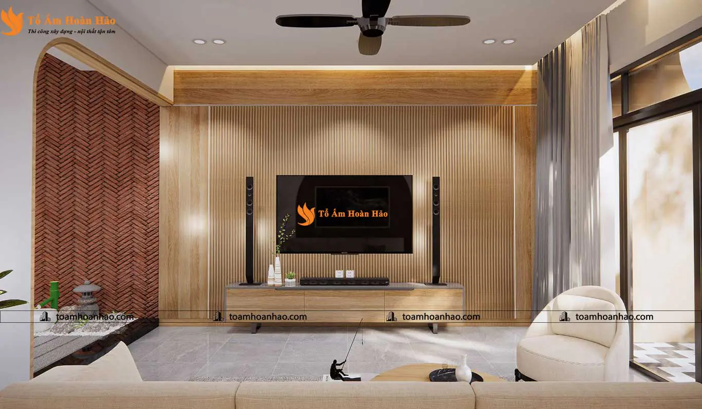 Phối cảnh 10 – THIẾT KẾ NHÀ PHỐ – THÀNH PHỐ HỒ CHÍ MINH 5x16M, 3 TẦNG GAM MÀU TRẮNG TINH TẾ ẤN TƯỢNG