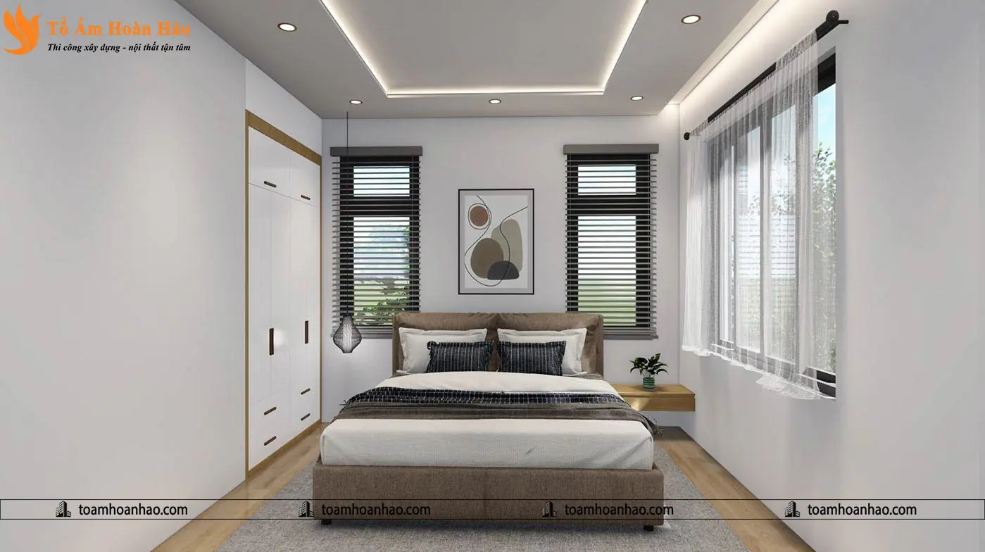 Phối cảnh 17 – THIẾT KẾ NHÀ PHỐ 2 TẦNG – TP. HỒ CHÍ MINH VỚI DIỆN TÍCH 8M x 16M ĐƠN GIẢN MÀ TIỆN NGHI