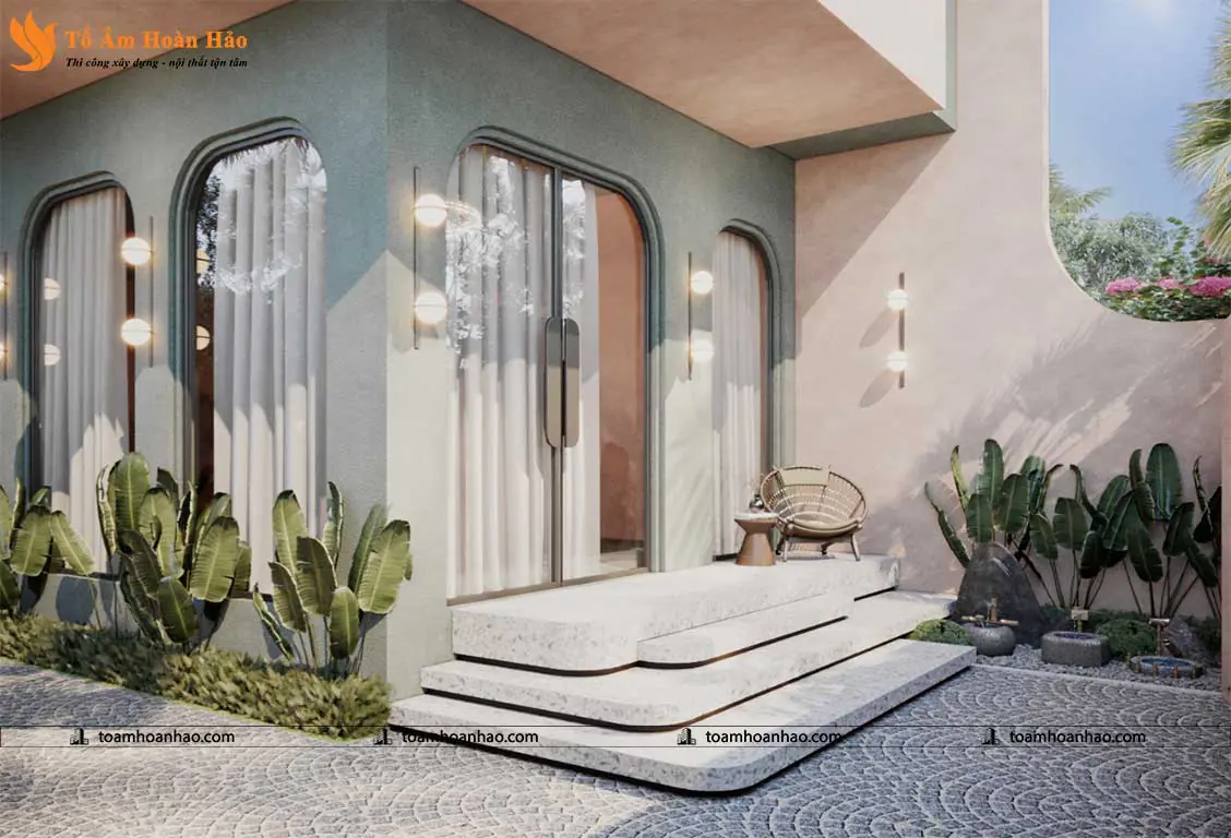 Phối cảnh 08 – THIẾT KẾ NHÀ PHỐ – THÀNH PHỐ HỒ CHÍ MINH 5x20M ĐẸP 3 TẦNG THỜI THƯỢNG NHẤT