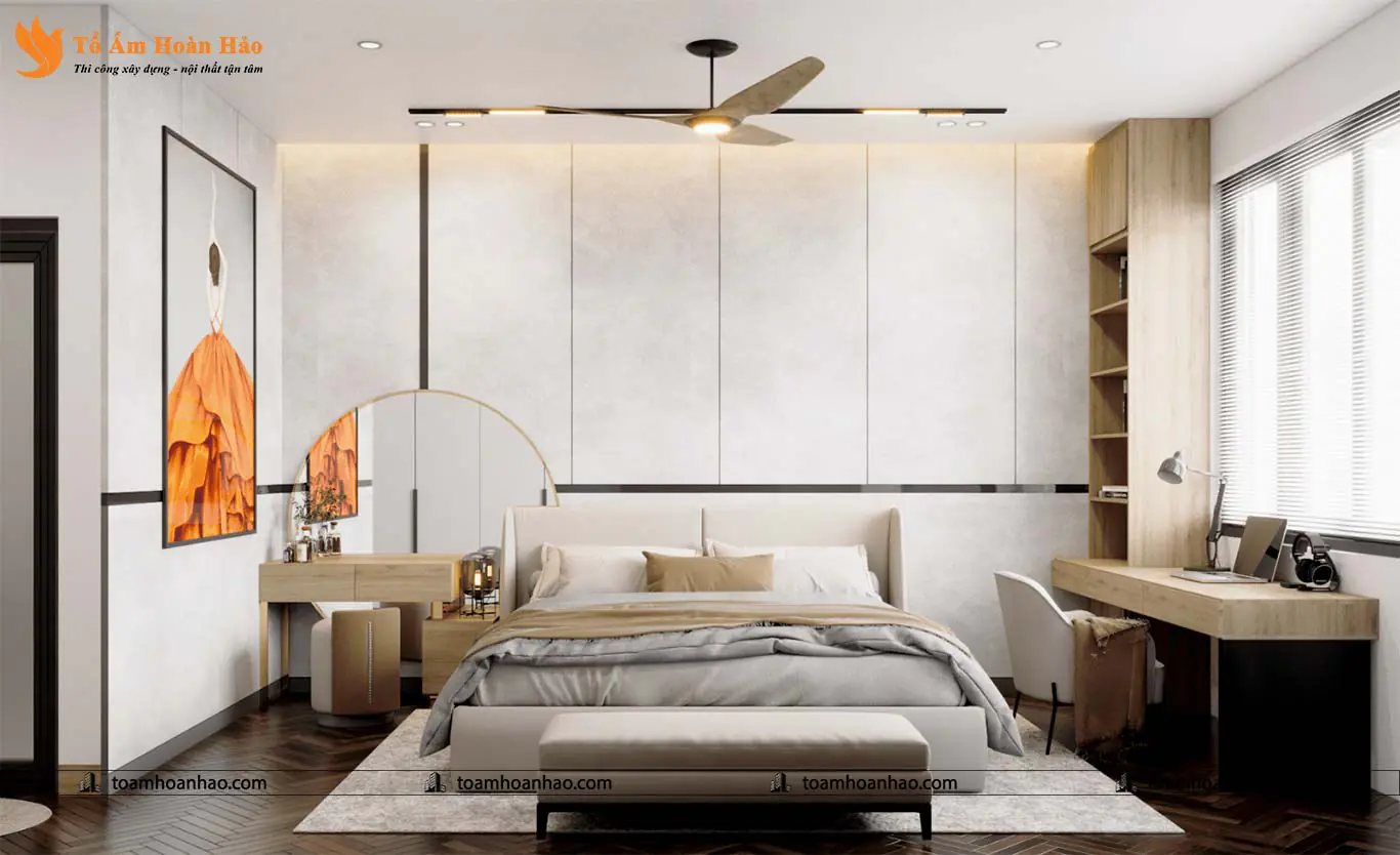 Phối cảnh 17 – THIẾT KẾ NHÀ PHỐ – THÀNH PHỐ HỒ CHÍ MINH 5x20M ĐẸP 3 TẦNG THỜI THƯỢNG NHẤT