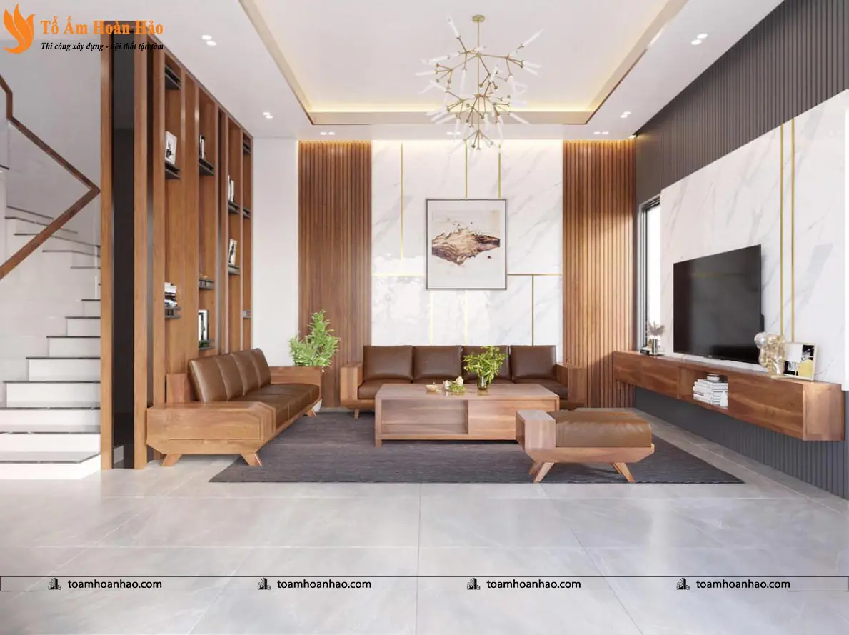 Phối cảnh 04 – THIẾT KẾ NHÀ PHỐ 3 TẦNG HIỆN ĐẠI – BÌNH DƯƠNG VỚI DIỆN TÍCH 5Mx15M