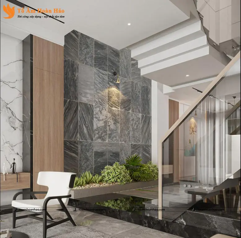 Phối cảnh 09 – THIẾT KẾ NHÀ PHỐ 3 TẦNG HIỆN ĐẠI, SANG TRỌNG – ĐÀ NẴNG VỚI DIỆN TÍCH 5mX16m