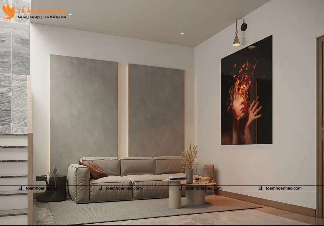 Phối cảnh 13 – THIẾT KẾ NHÀ PHỐ 3 TẦNG HIỆN ĐẠI, SANG TRỌNG – ĐÀ NẴNG VỚI DIỆN TÍCH 5mX16m