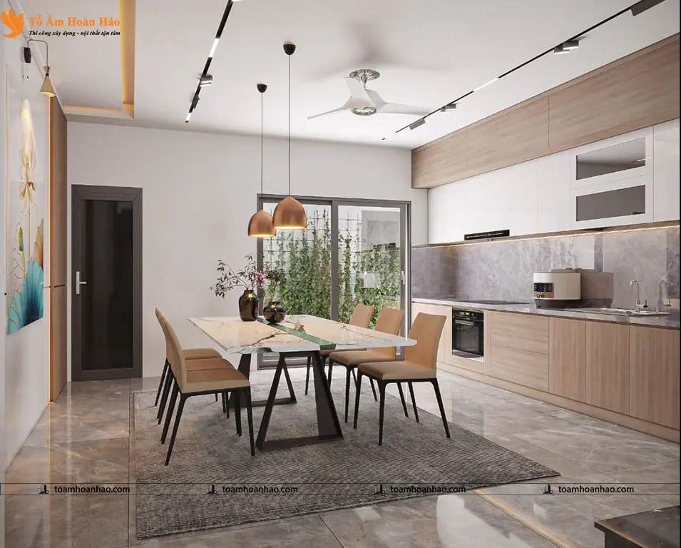 Phối cảnh 15 – THIẾT KẾ NHÀ PHỐ 3 TẦNG HIỆN ĐẠI, SANG TRỌNG – ĐÀ NẴNG VỚI DIỆN TÍCH 5mX16m