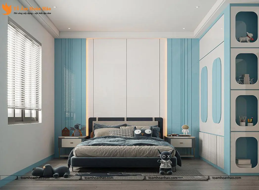 Phối cảnh 17 – THIẾT KẾ NHÀ PHỐ 3 TẦNG HIỆN ĐẠI, SANG TRỌNG – ĐÀ NẴNG VỚI DIỆN TÍCH 5mX16m