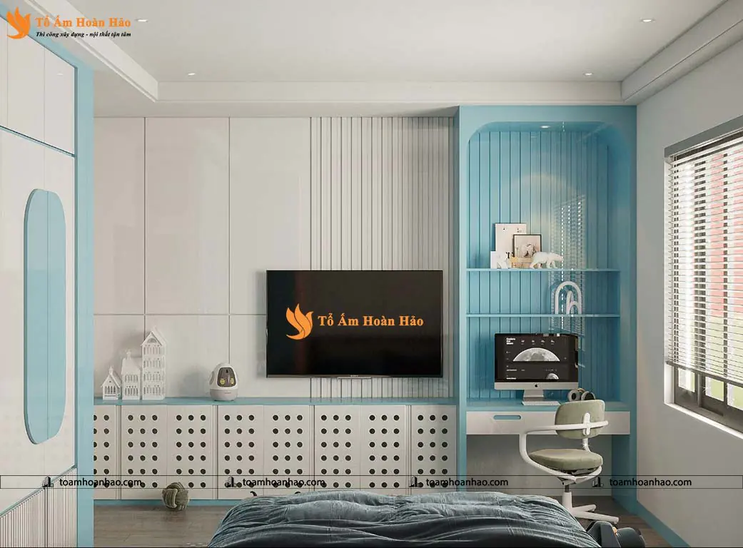 Phối cảnh 18 – THIẾT KẾ NHÀ PHỐ 3 TẦNG HIỆN ĐẠI, SANG TRỌNG – ĐÀ NẴNG VỚI DIỆN TÍCH 5mX16m