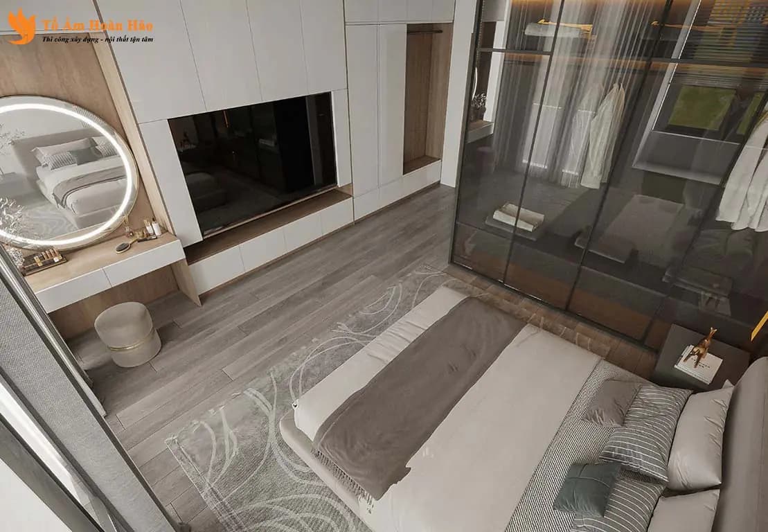 Phối cảnh 22 – THIẾT KẾ NHÀ PHỐ 3 TẦNG HIỆN ĐẠI, SANG TRỌNG – ĐÀ NẴNG VỚI DIỆN TÍCH 5mX16m