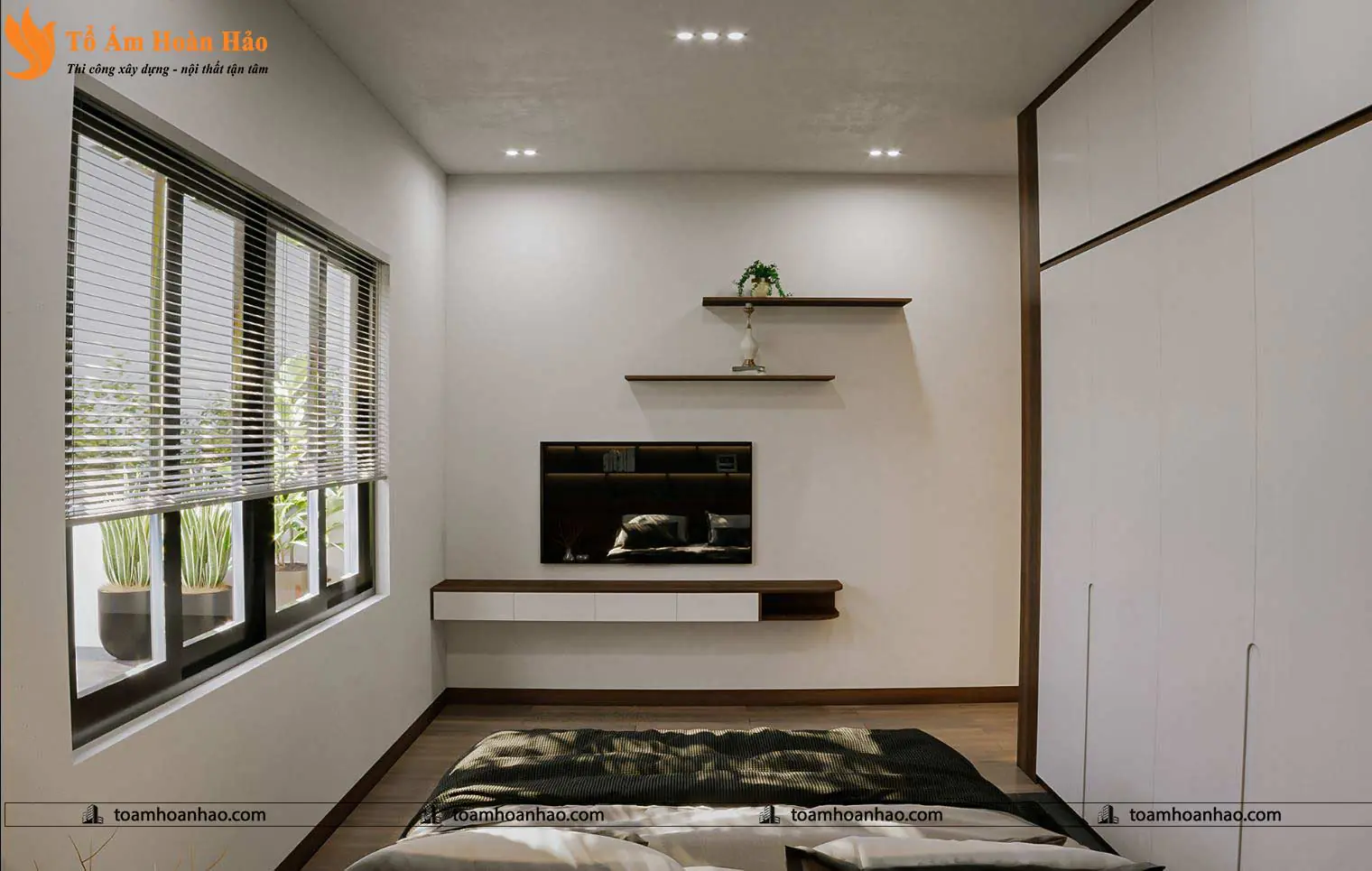 Phối cảnh 15 – THIẾT KẾ NHÀ PHỐ, BIỆT THỰ 3 TẦNG – TP. HỒ CHÍ MINH 5mX15m KHIẾN BẠN PHẢI NGỠ NGÀNG