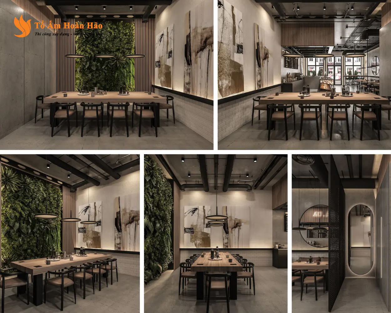 Chi tiết thiết kế nội thất bên trong quán – KABA COFFEE – THIẾT KẾ QUÁN CÀ PHÊ 260M2 PHONG CÁCH INDUSTRIAL HIỆN ĐẠI XU HƯỚNG 2023