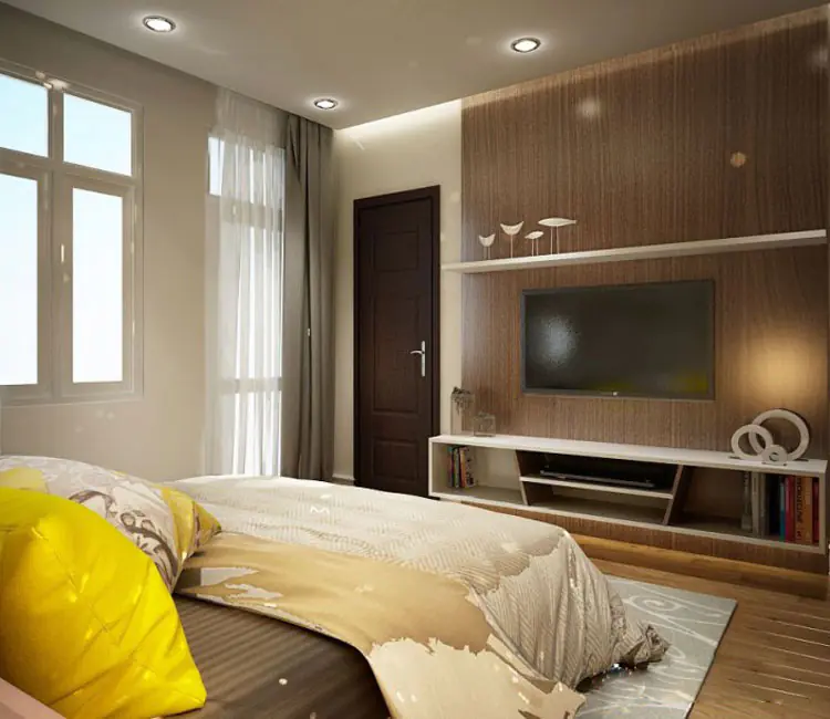 Cân bằng ánh sáng – Nội thất chung cư 115m2 Times City – Chị Hảo