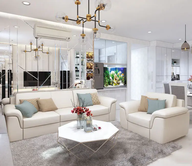 Ảnh dự án 03 – Nội thất chung cư 117m2 – Anh Nam