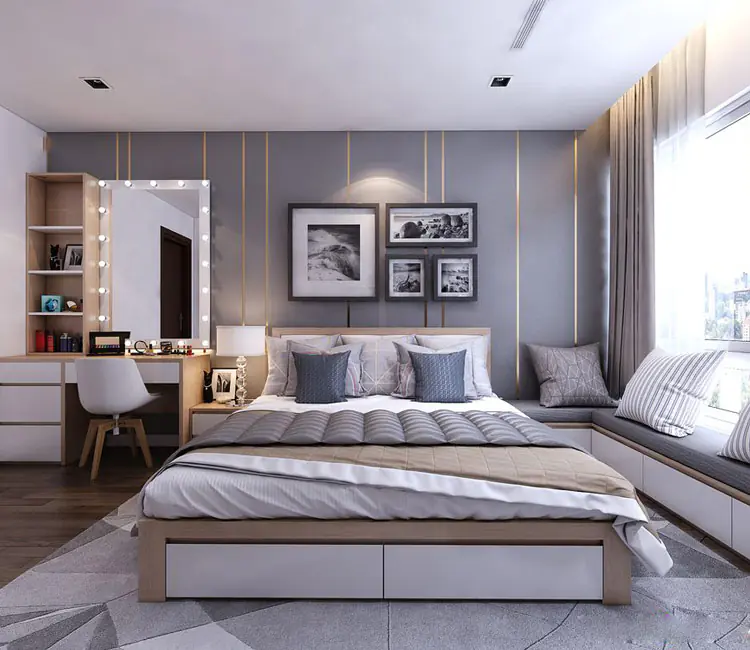 Ảnh dự án 09 – Nội thất chung cư 120m2 Imperia Garden – Anh Công