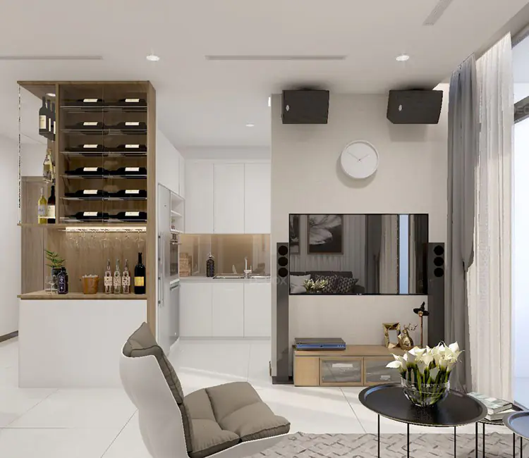 Ảnh dự án 04 – Nội thất chung cư 98m2 Chelsea Park