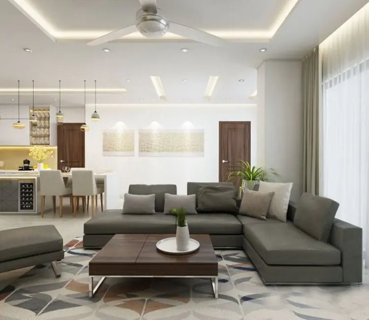 Nội thất chung cư Aqua Spring 113m2 – Chị Đào