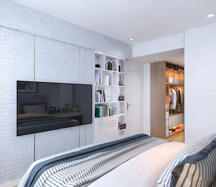 Ảnh dự án 11 – Nội thất chung cư Golden Palace 90m2 – Anh Phong
