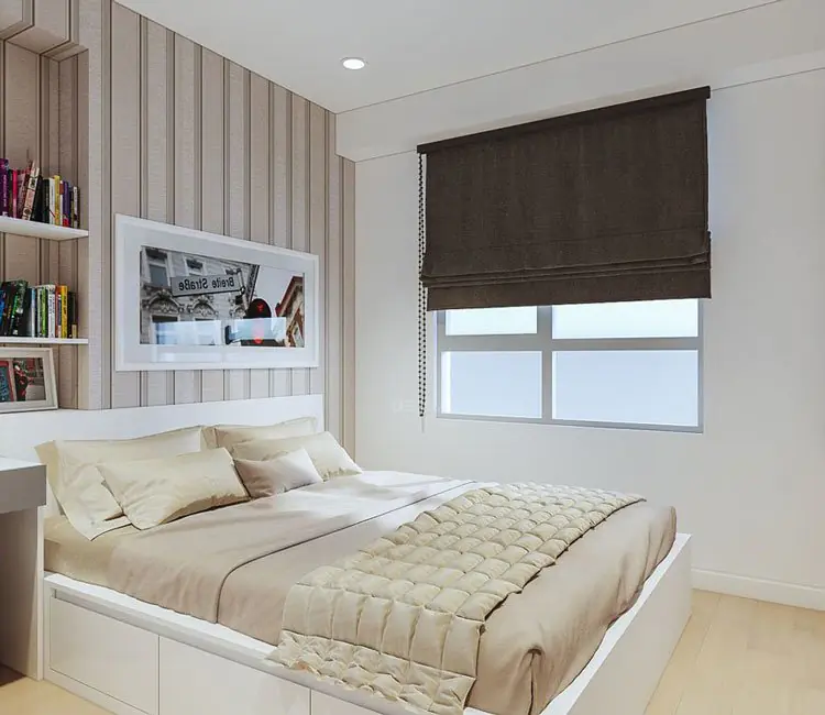 Cân bằng ánh sáng – Nội thất chung cư Lilama 60m2 – Anh Minh