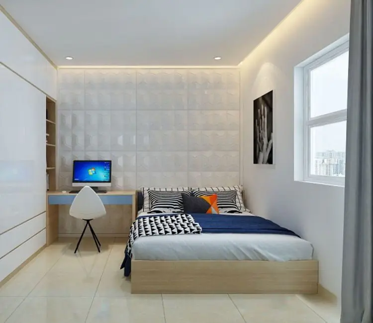 Vật liệu ấm áp – Nội thất chung cư Richland Southern Cầu Giấy 90m2 – Anh Hiếu