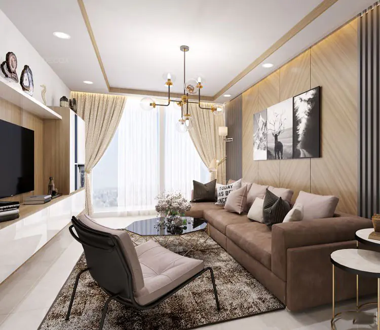 Nội thất chung cư Royal City 109m2