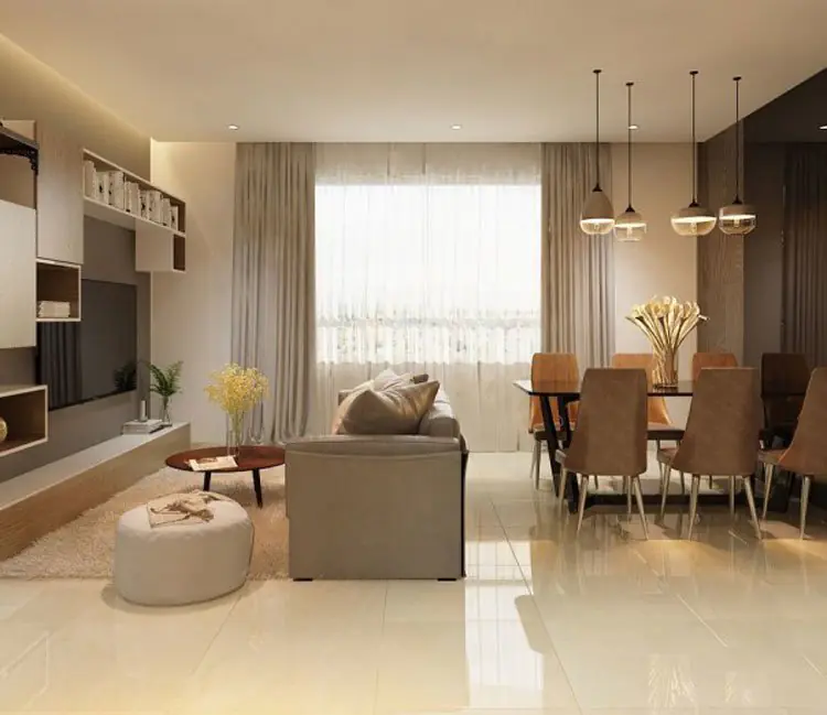 Ảnh dự án 04 – Nội thất chung cư tòa HH2 Trường Chinh 87m2 – Anh Thắng