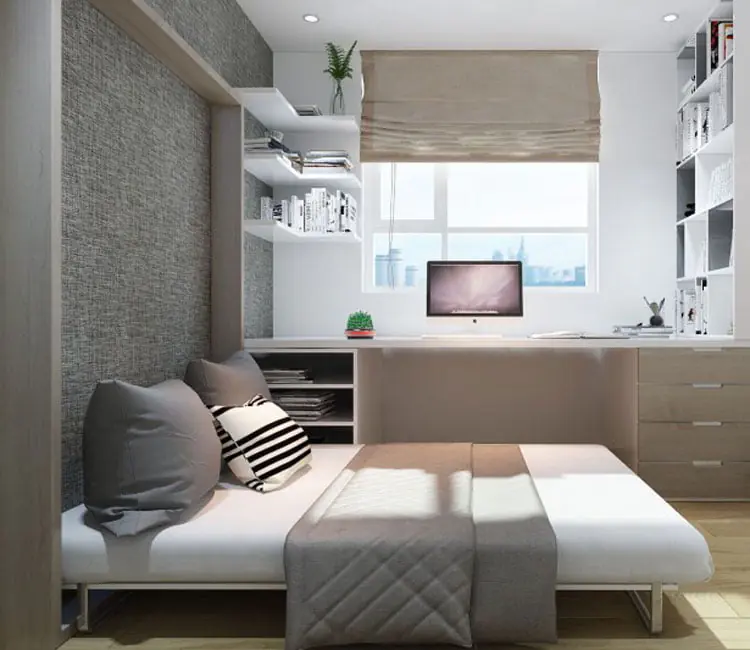 Ảnh dự án 13 – Nội thất chung cư tòa HH2 Trường Chinh 87m2 – Anh Thắng