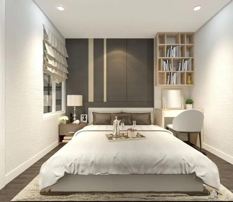 Cân bằng ánh sáng – Nội thất chung cư V3 Prime 57m2 – Anh Bảo
