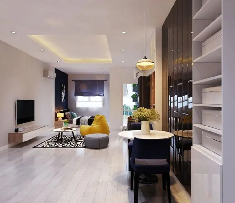 Ảnh dự án 02 – Nội thất chung cư Yên Hòa 47m2 – Chị Ngọc