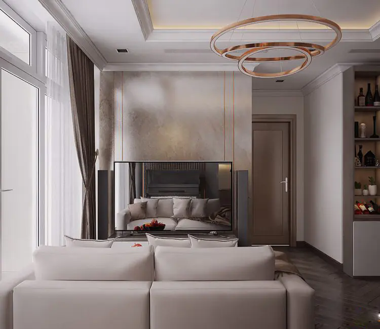 Ảnh dự án 02 – Nội thất chung cư 100m2 29T4 Hoàng Đạo Thúy