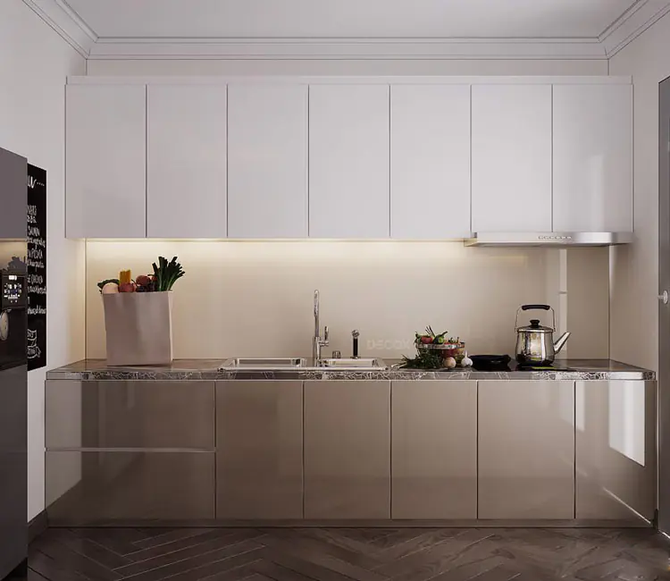 Cân bằng ánh sáng – Nội thất chung cư 100m2 29T4 Hoàng Đạo Thúy