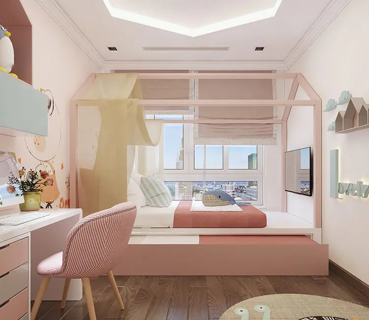 Ảnh dự án 16 – Nội thất chung cư 100m2 29T4 Hoàng Đạo Thúy