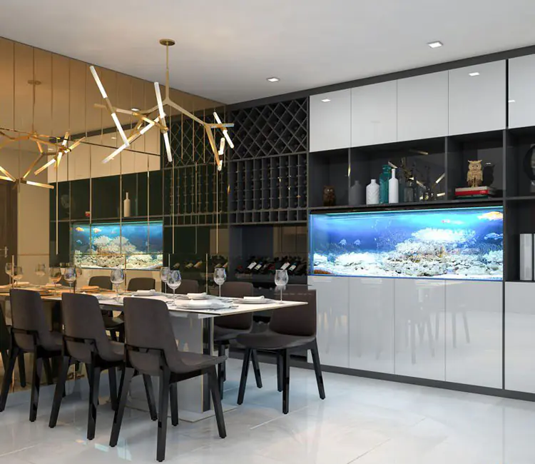 Ảnh dự án 04 – Nội thất chung cư 107m2 HP Lanmark Tower – anh Minh