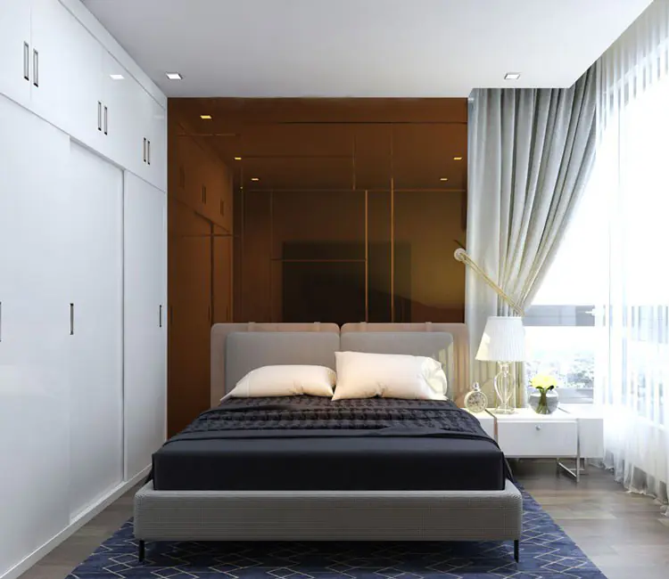 Tối ưu công năng – Nội thất chung cư 107m2 HP Lanmark Tower – anh Minh