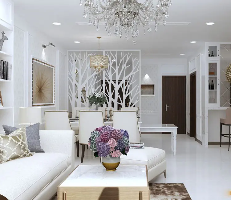 Ảnh dự án 03 – Nội thất chung cư 118m2 tòa Intracom – Trung Văn