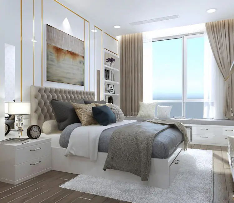 Ảnh dự án 11 – Nội thất chung cư 118m2 tòa Intracom – Trung Văn