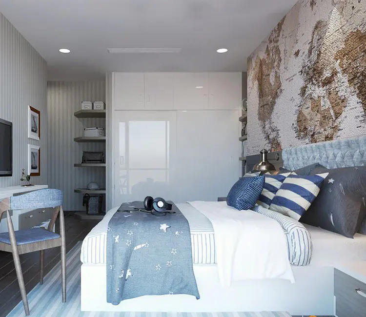 Ảnh dự án 16 – Nội thất chung cư 118m2 tòa Intracom – Trung Văn