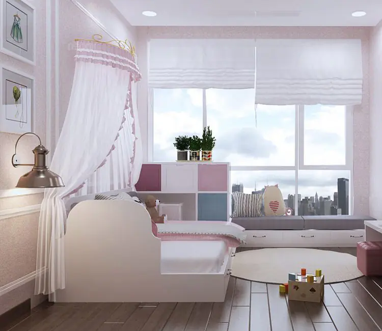 Ảnh dự án 18 – Nội thất chung cư 118m2 tòa Intracom – Trung Văn