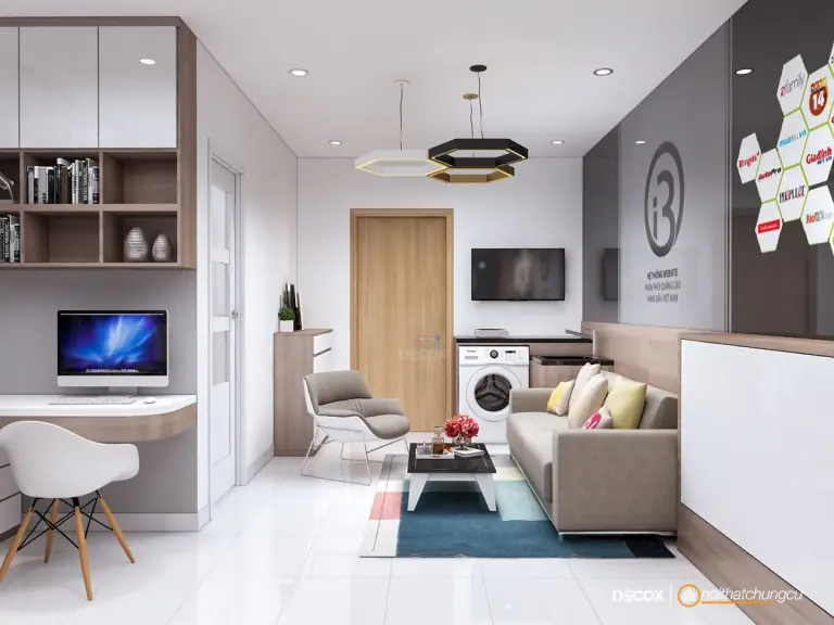 Nội thất chung cư 40m2 FLC – Anh Tùng