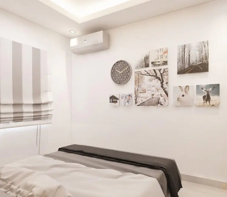 Ảnh dự án 10 – Nội thất chung cư 43m2 Hateco – chị Hằng