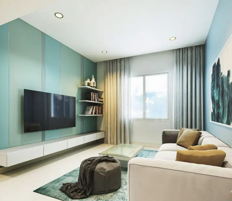 Nội thất chung cư 46m2 Mỹ Đình – Chị Liên