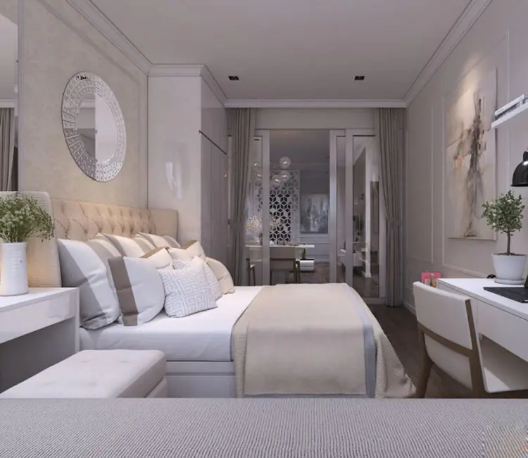 Ảnh dự án 09 – Nội thất chung cư 48m2 Complex – Chị Trang