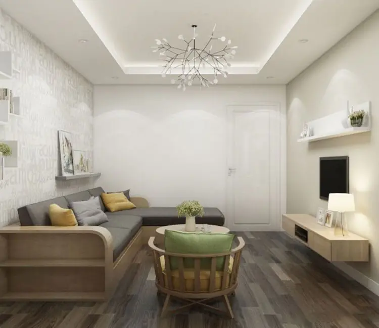 Nội thất chung cư 48m2 Roman Plaza – chị Trang